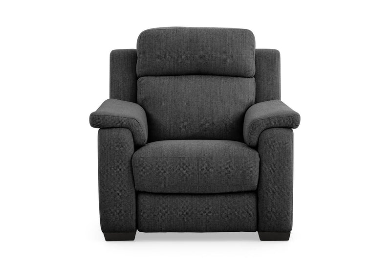 CAPELLO FABRIC ELECTRIC RECLINER CHARCOAL