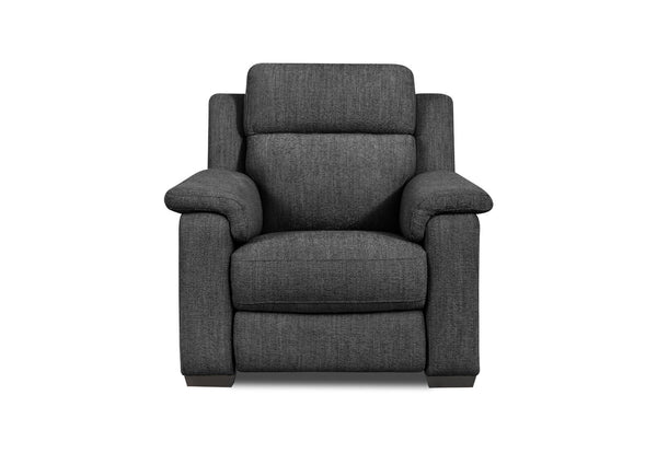 CAPELLO FABRIC ELECTRIC RECLINER CHARCOAL