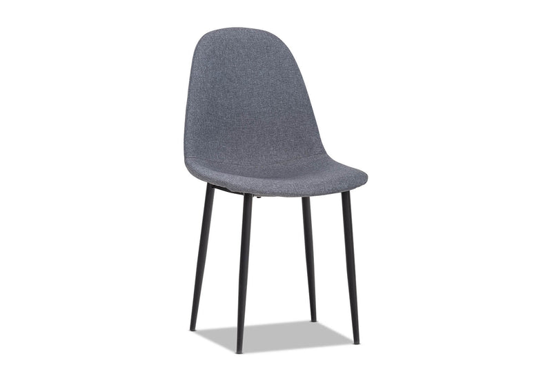 ANGORA DINING CHAIR 	GREY