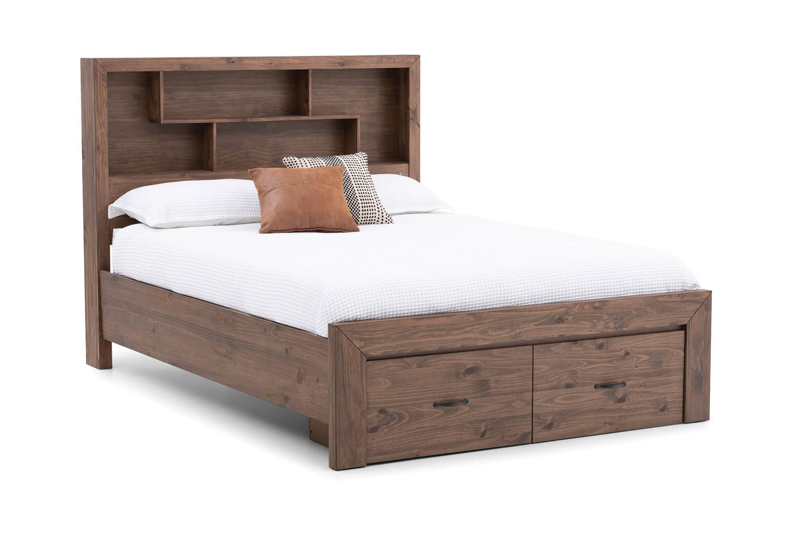 BROOKHAVEN QUEEN BED RUSTIC PINE