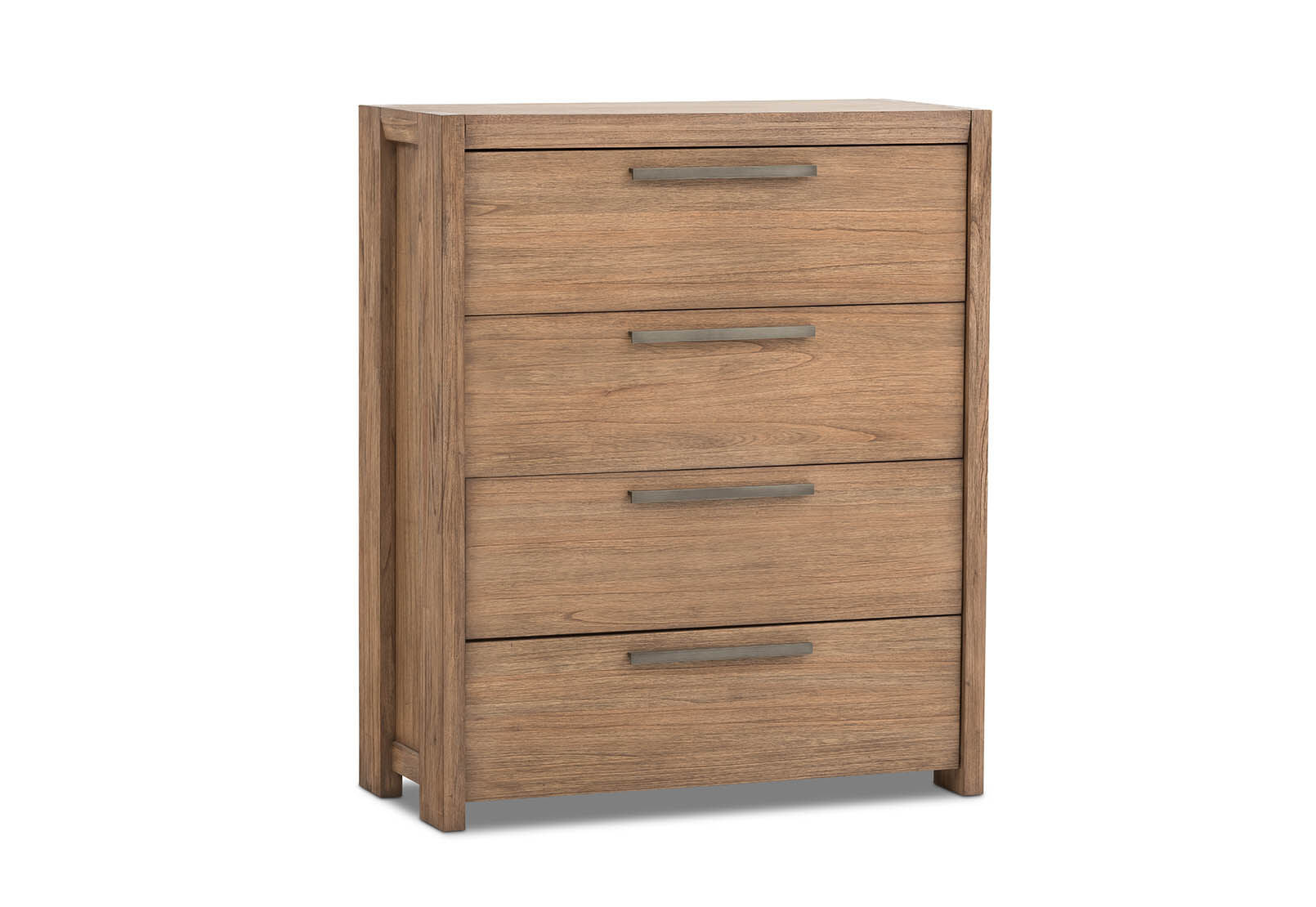 ROMULUS 4 DRAWER TALL CHEST WALNUT