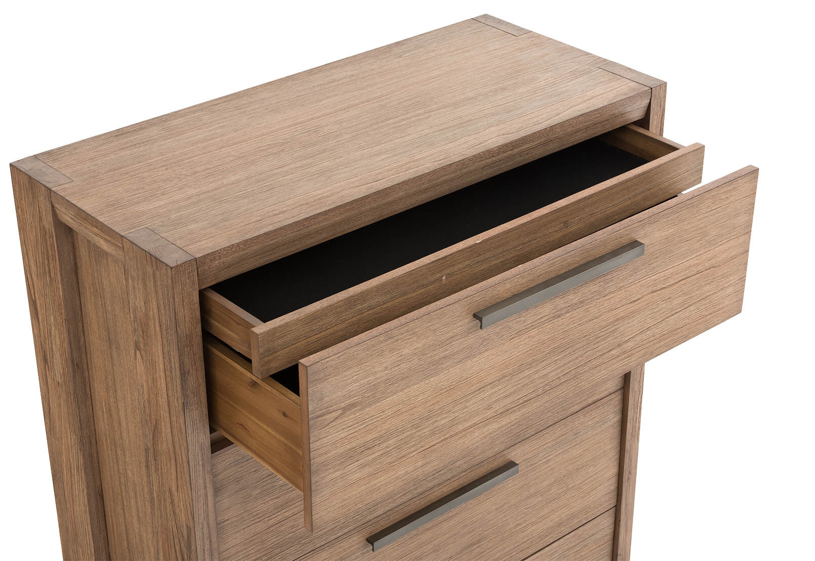 ROMULUS 4 DRAWER TALL CHEST WALNUT
