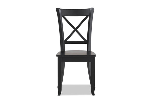ECHUCA DINING CHAIR 	BLACK