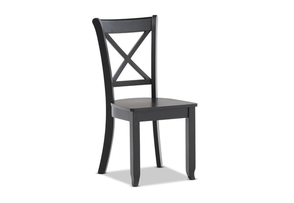 ECHUCA DINING CHAIR 	BLACK