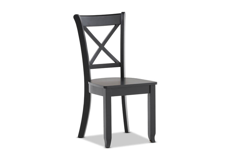 ECHUCA DINING CHAIR 	BLACK