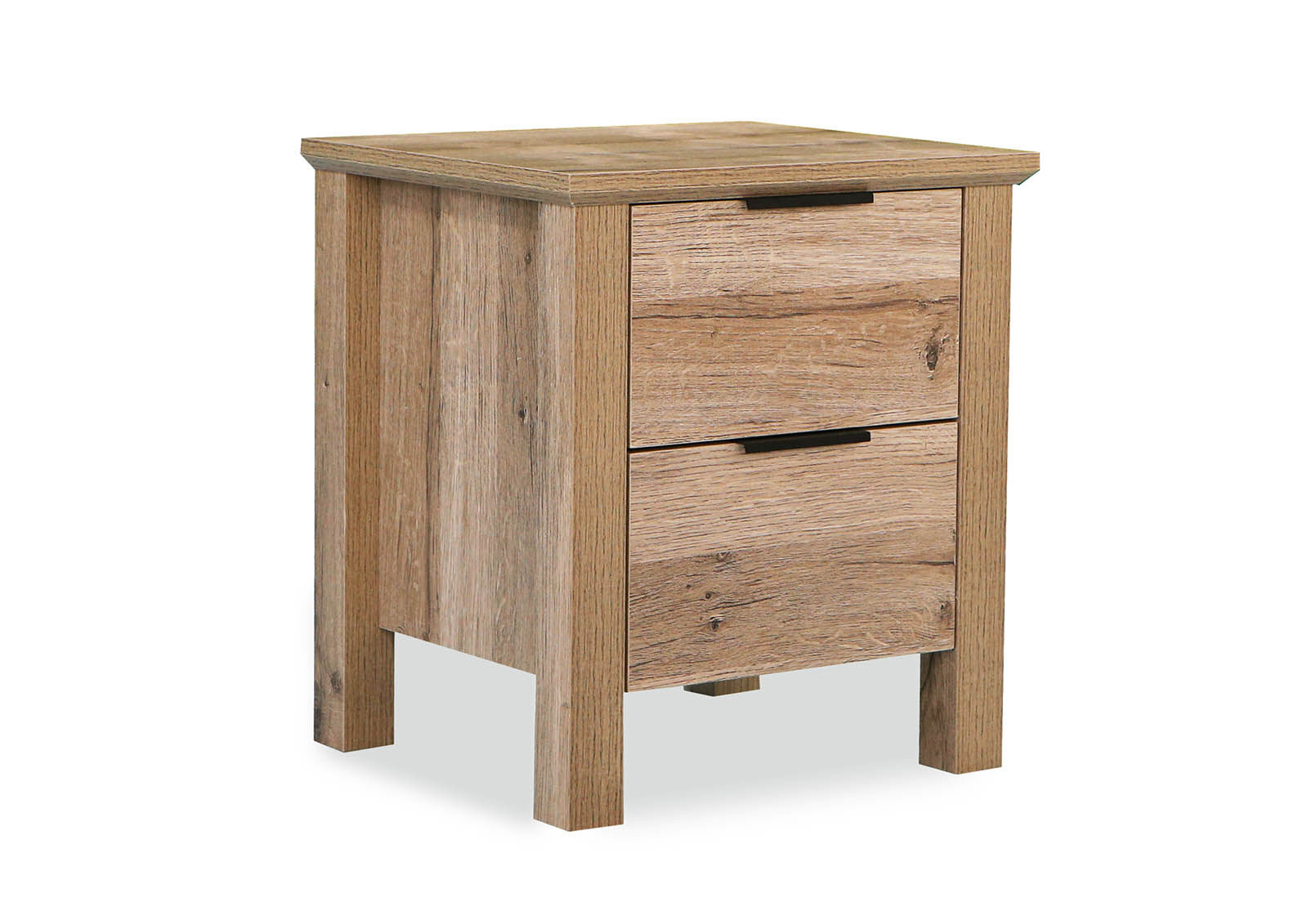 BRADSHAW 2 DRAWER BEDSIDE NATURAL