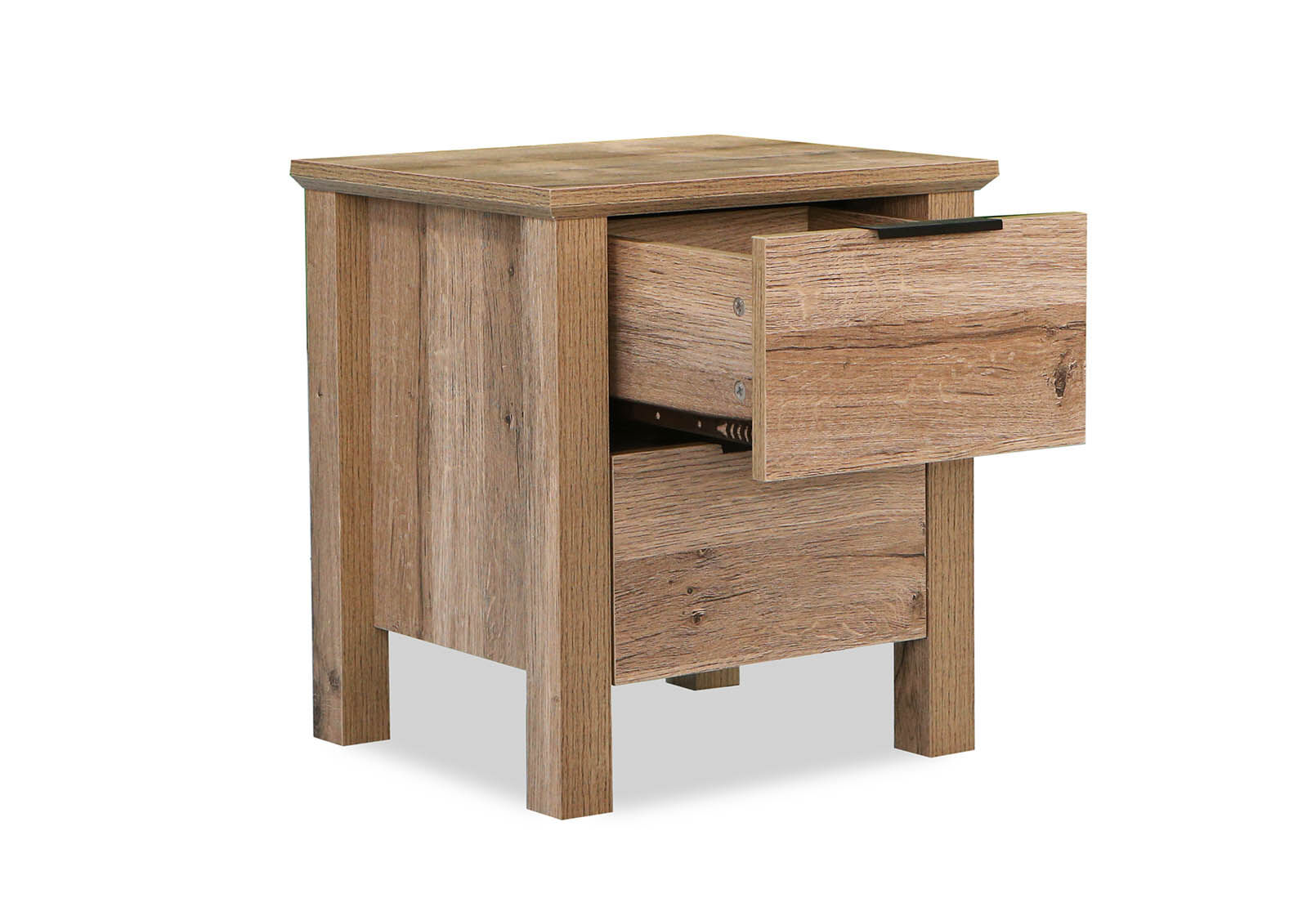 BRADSHAW 2 DRAWER BEDSIDE NATURAL