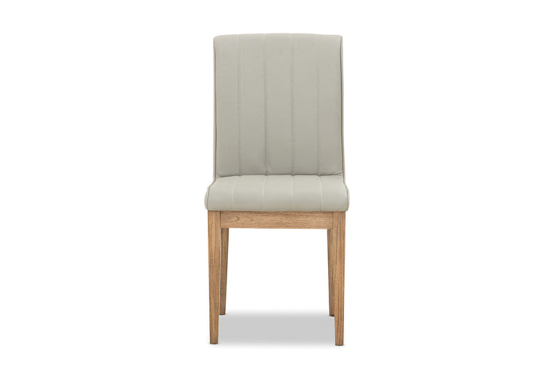 ROMULUS MKII DINING CHAIR 	LIGHT GREY