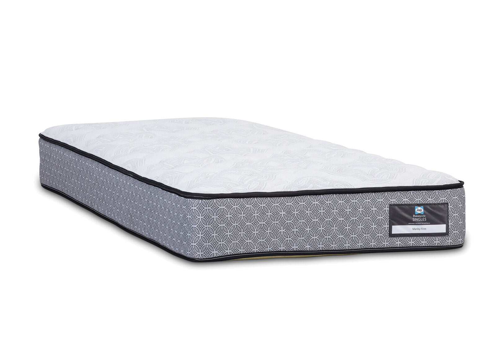 POSTUREPEDIC MARLEY FIRM KING SINGLE MATTRESS GREY