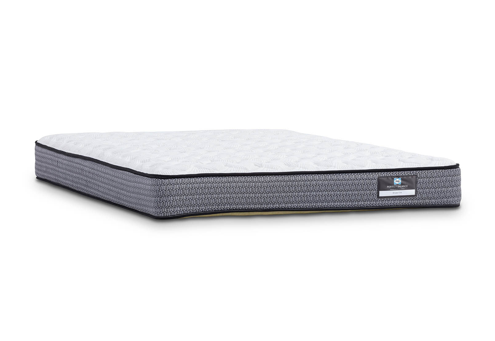 PERFECT BALANCE ORNATE FIRM SINGLE MATTRESS (MTO) WHITE