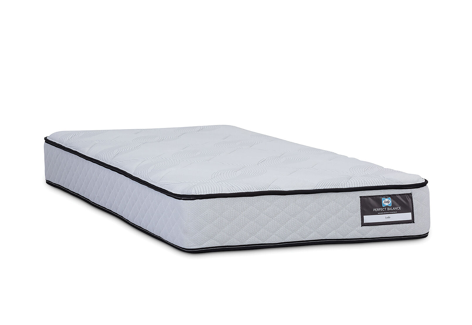 SINGLES LUDO FIRM KING SINGLE MATTRESS WHITE