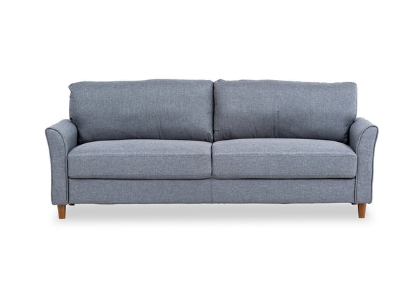 STRICKLAND DARK GREY 3 SEAT SOFA DARK GREY