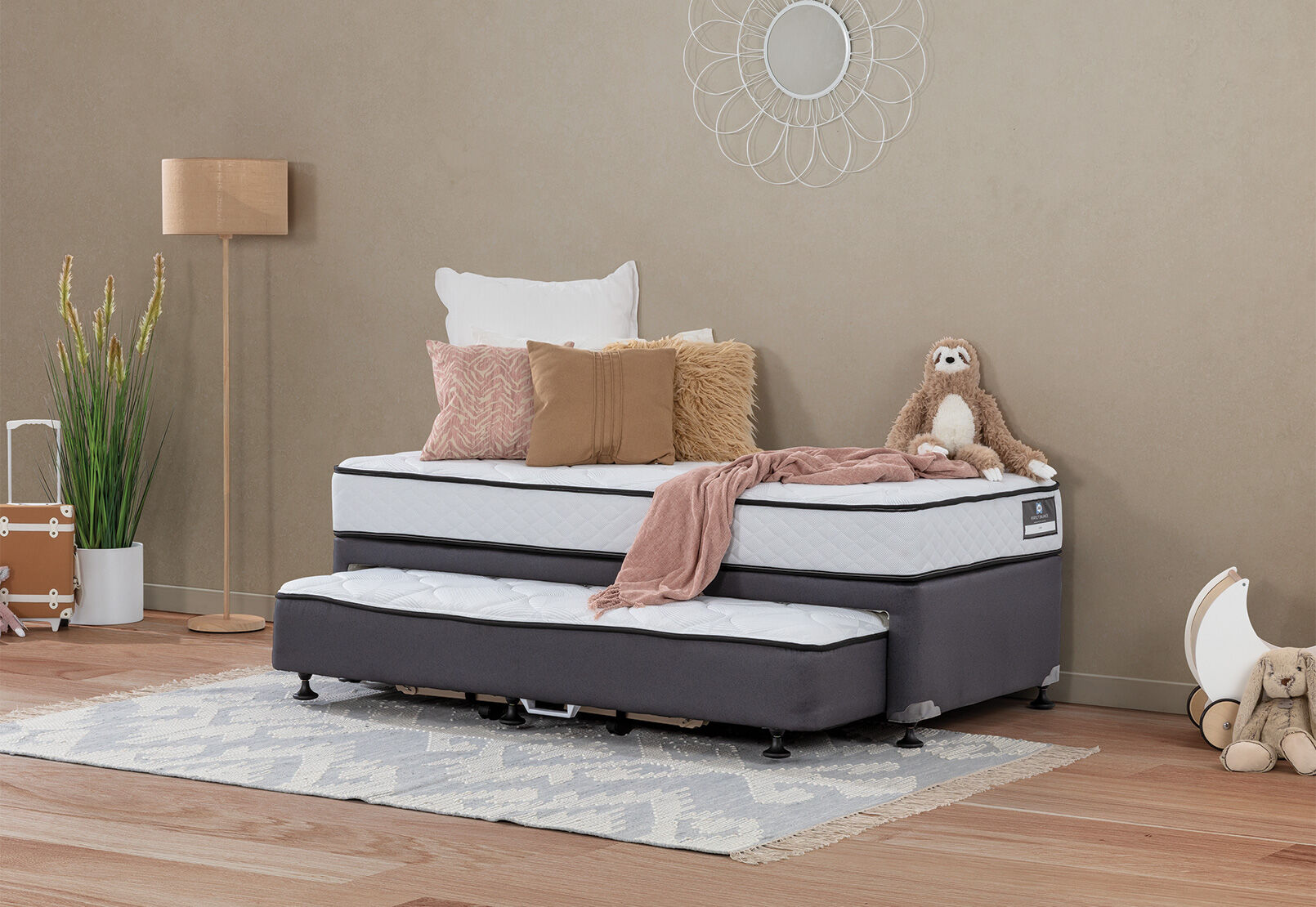 SINGLES LUDO FIRM SINGLE ENSEMBLE WHITE