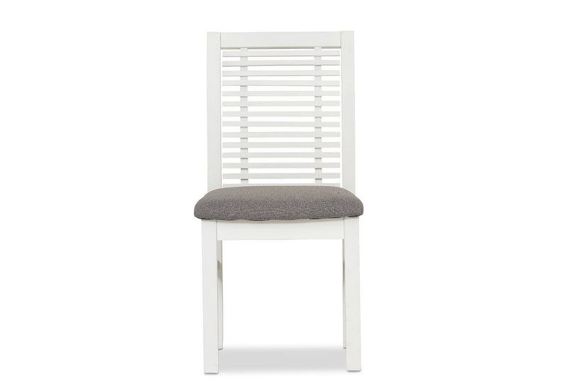 SANTO ANDRE DINING CHAIR 	WHITE