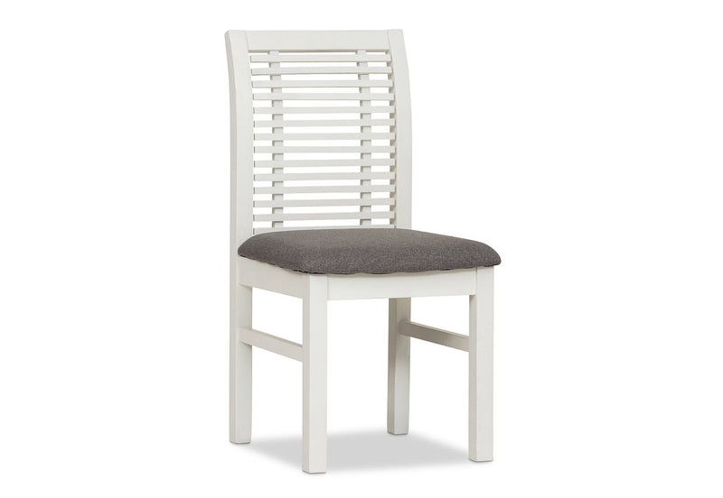 SANTO ANDRE DINING CHAIR 	WHITE