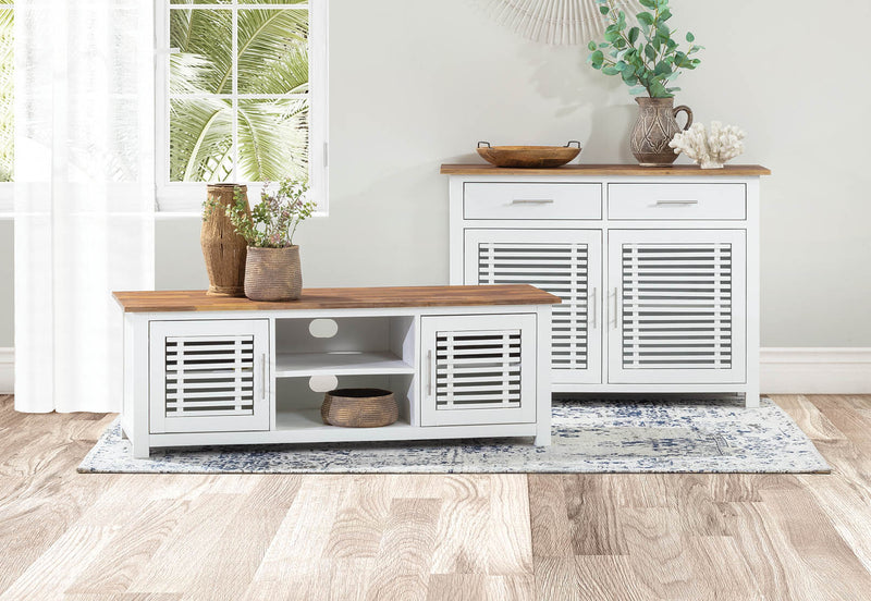 SANTO ANDRE BUFFET WHITE/PEWTER