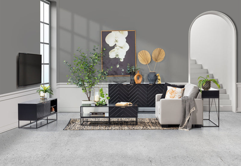 HARDING BLACK SOFA TABLE BLACK