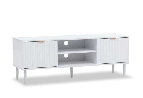 HENSLEY WHITE ENTERTAINMENT UNIT WHITE