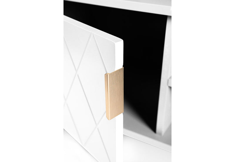 DORSEY WHITE ENTERTAINMENT UNIT WHITE