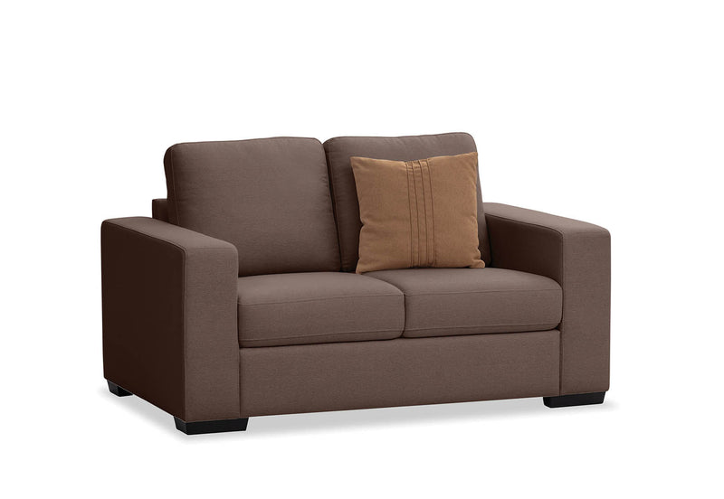 KIRBY FABRIC 2 SEAT SOFA COFFEE