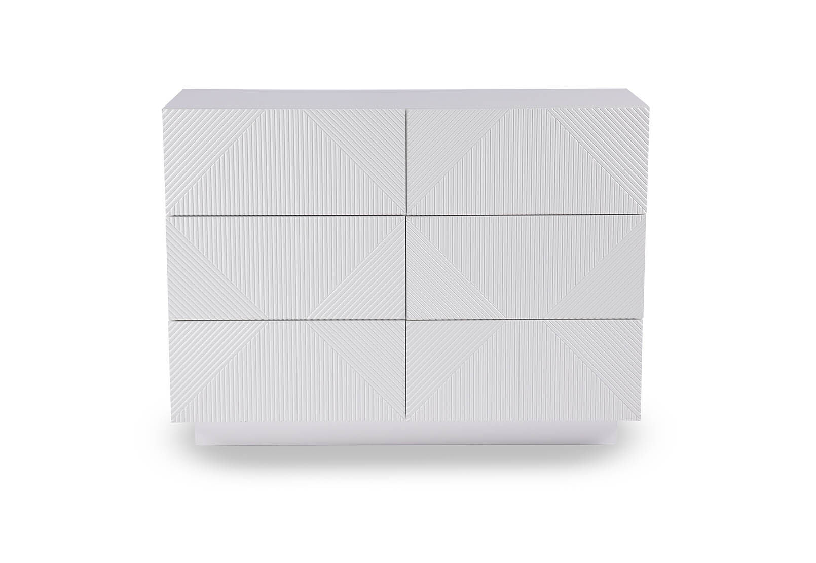 GATES WHITE 6 DRAWER DRESSER WHITE
