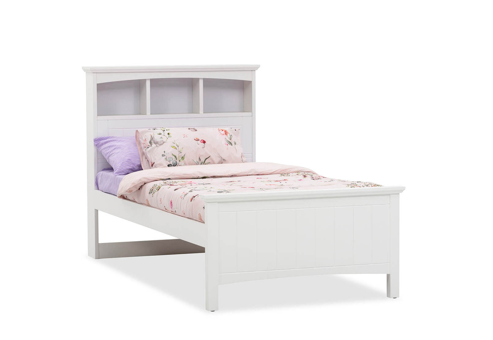 COPELAND KING SINGLE BED WHITE
