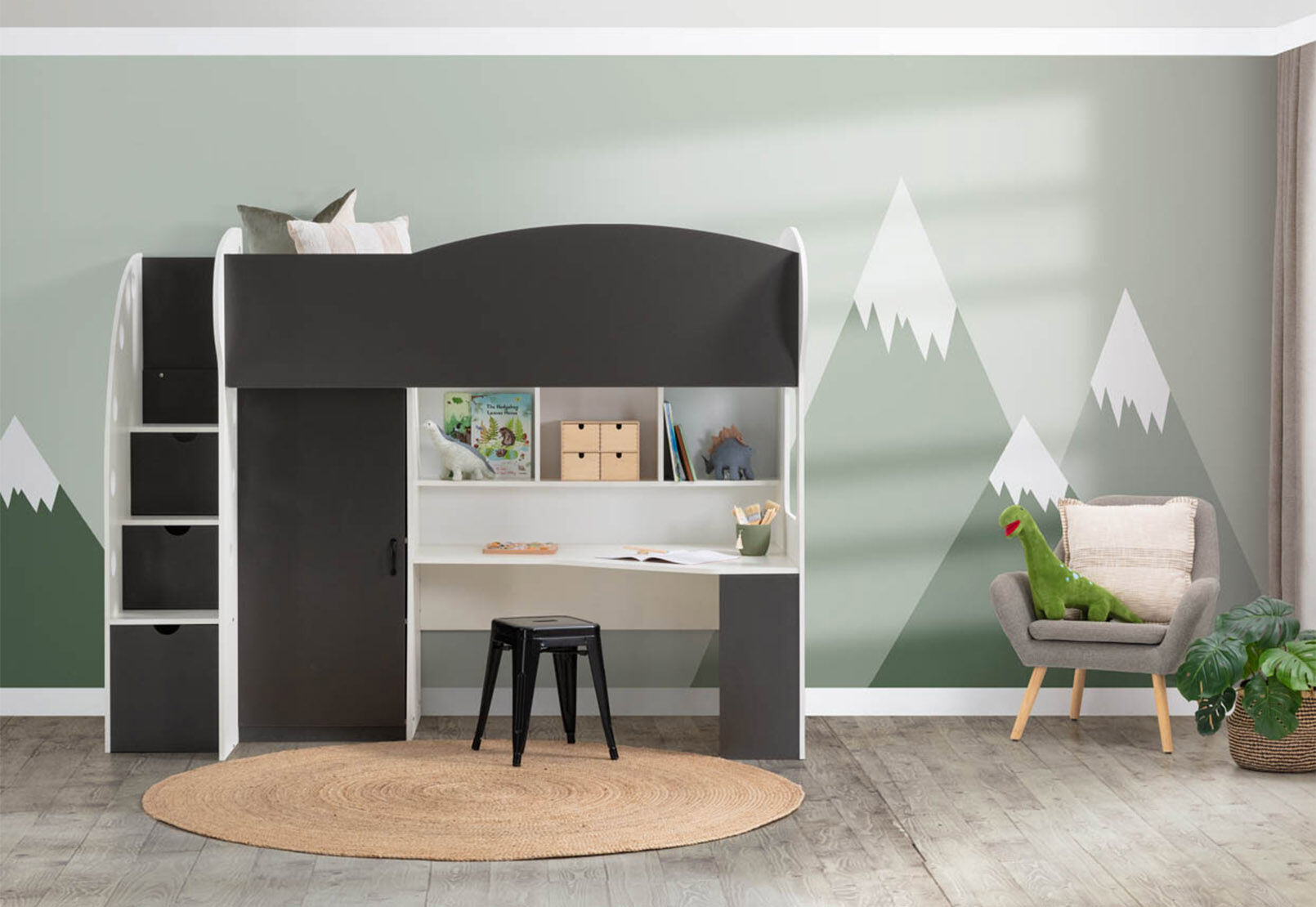JETT LOFT BUNK WHITE