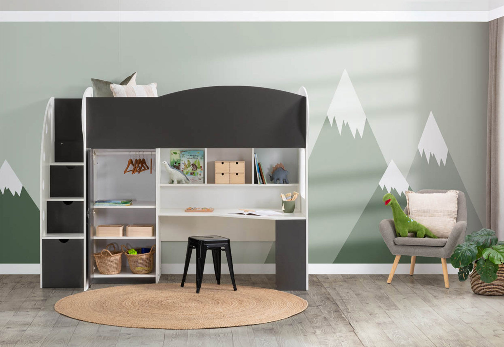 JETT LOFT BUNK WHITE