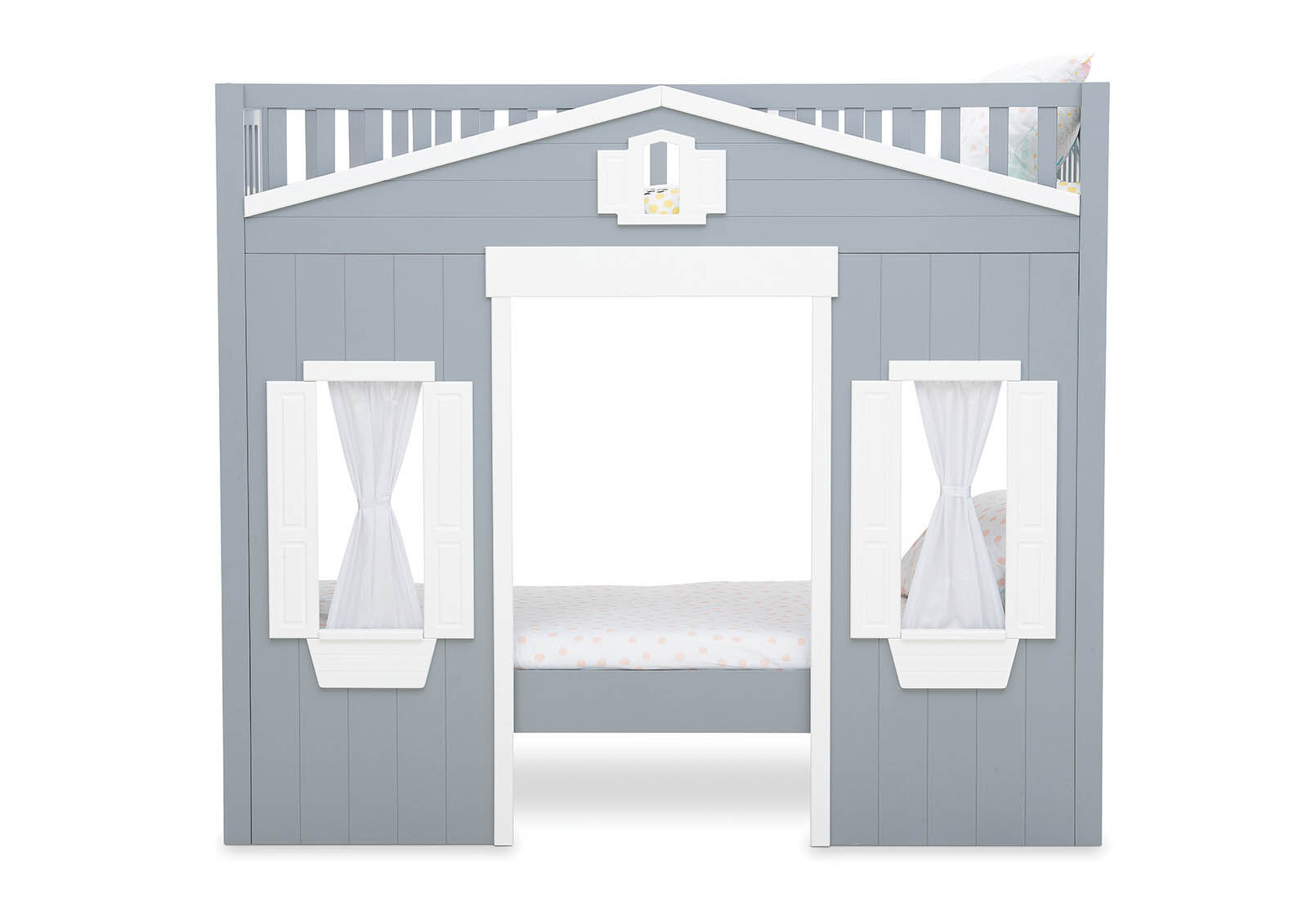 NAMIKA LOFT BUNK BED GREY/WHITE