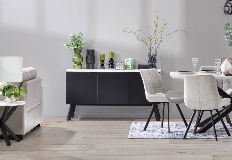 ARABELLA BUFFET WHITE MARBLE