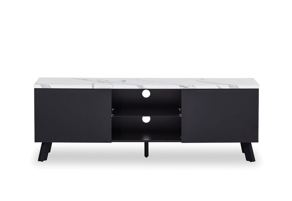 ARABELLA ENTERTAINMENT UNIT WHITE MARBLE