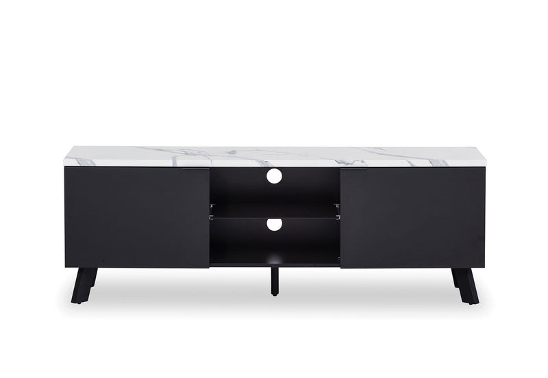 ARABELLA ENTERTAINMENT UNIT WHITE MARBLE