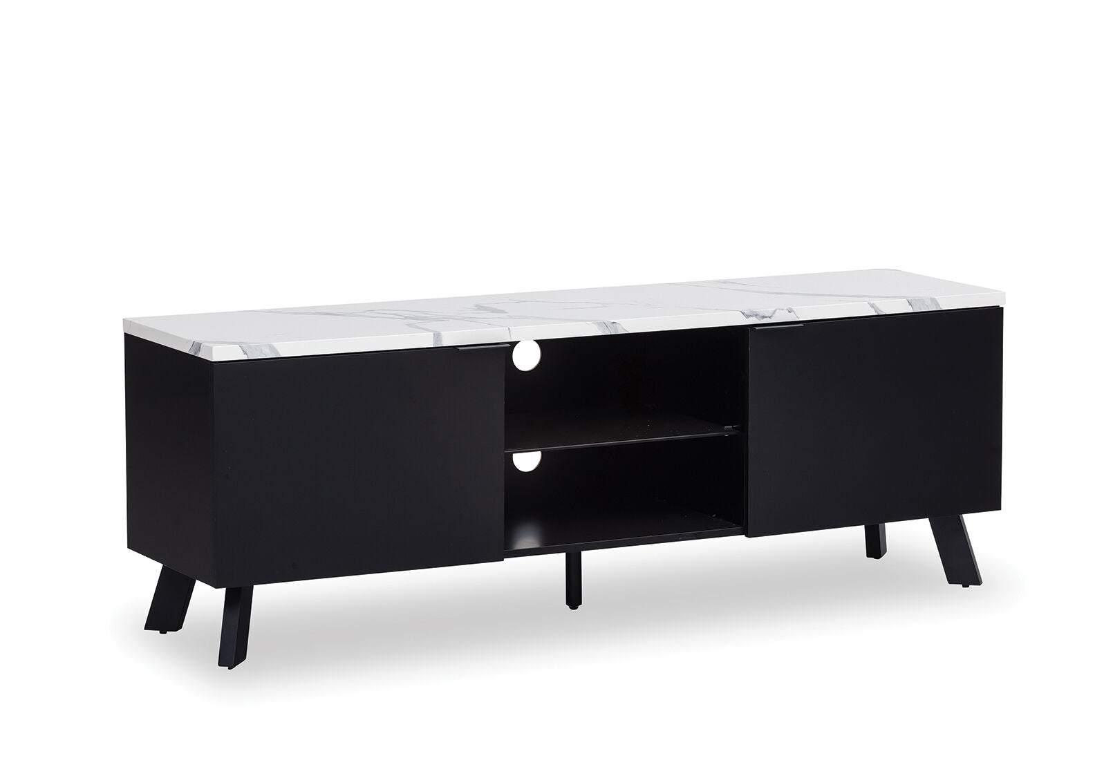 ARABELLA ENTERTAINMENT UNIT WHITE MARBLE