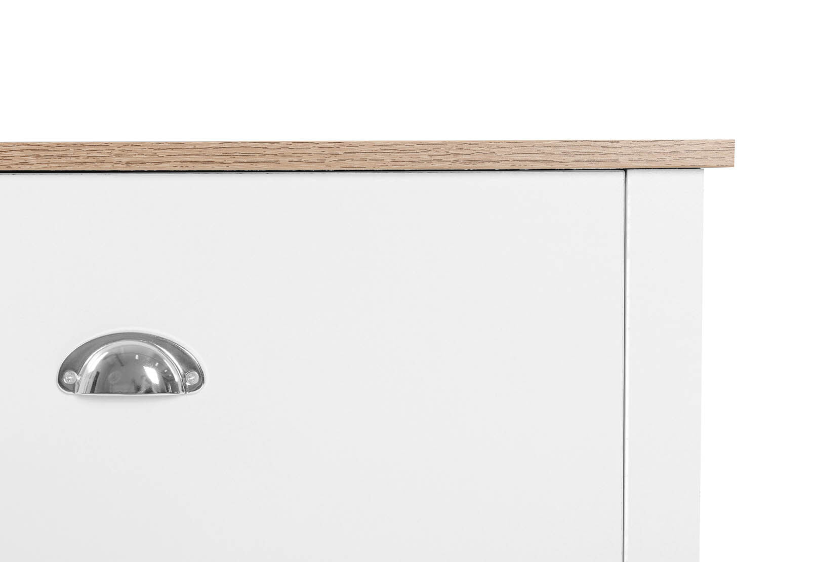 ADRIAN 6 DRAWER DRESSER. WHITE