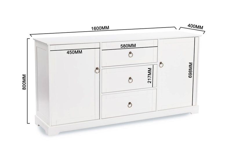 MEADOWS BUFFET WHITE