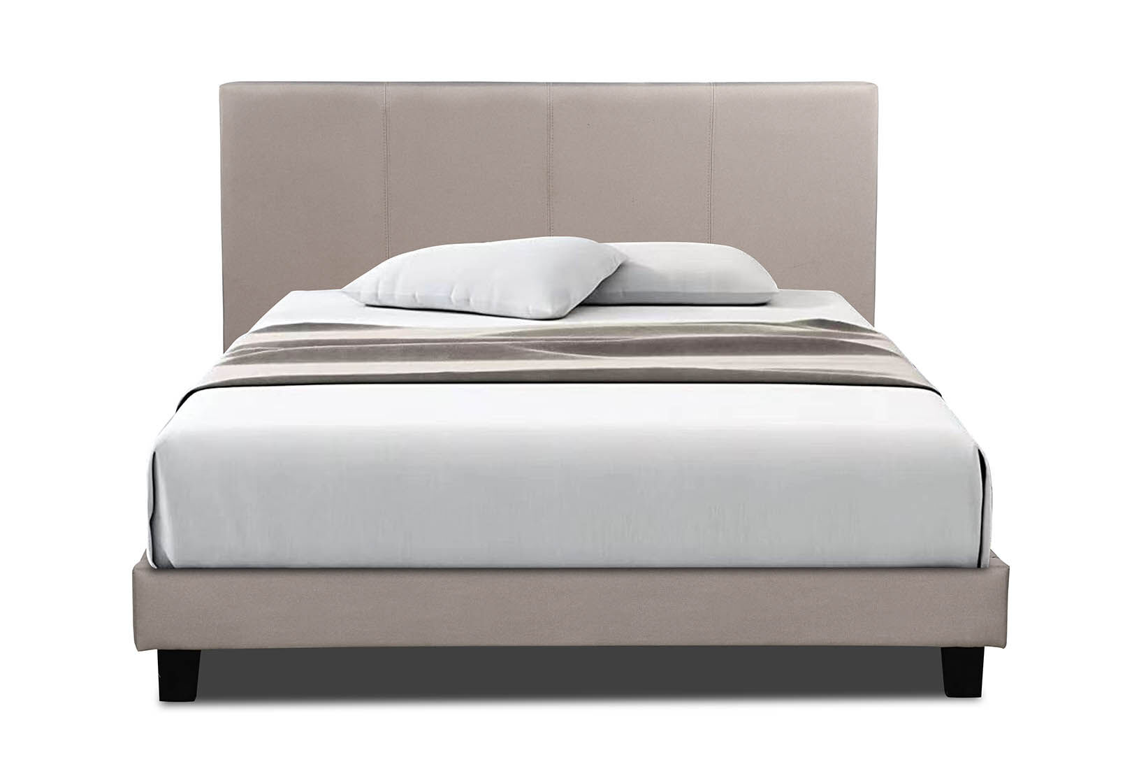 ROLLINS DOUBLE BED BEIGE