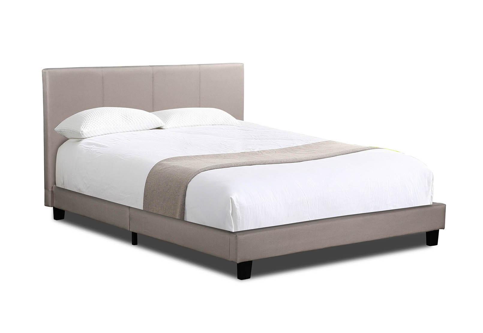 ROLLINS DOUBLE BED BEIGE