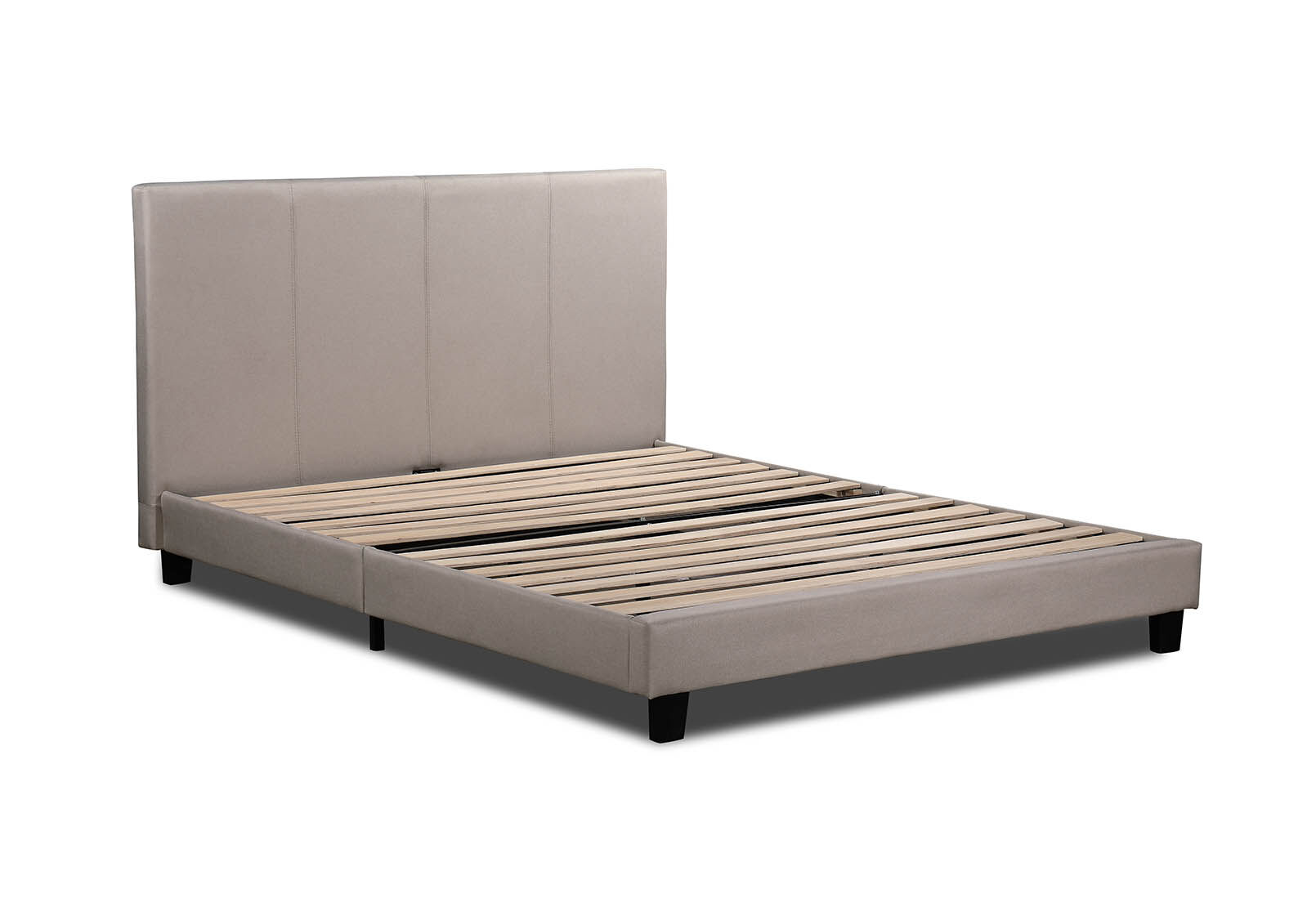 ROLLINS DOUBLE BED BEIGE