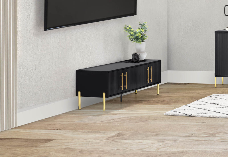 DELGADO BLACK ENTERTAINMENT UNIT BLACK