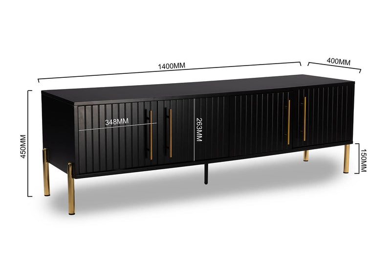 DELGADO BLACK ENTERTAINMENT UNIT BLACK