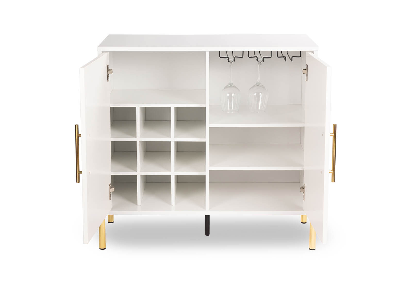 DELGADO WHITE WINE CABINET WHITE