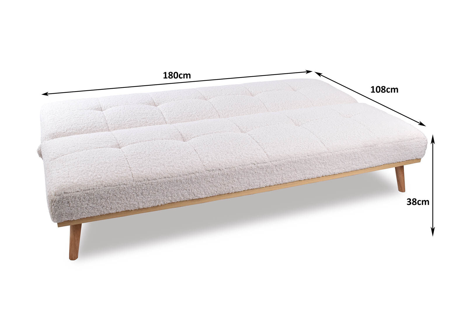 DOUGHERTY SOFA BED WHITE