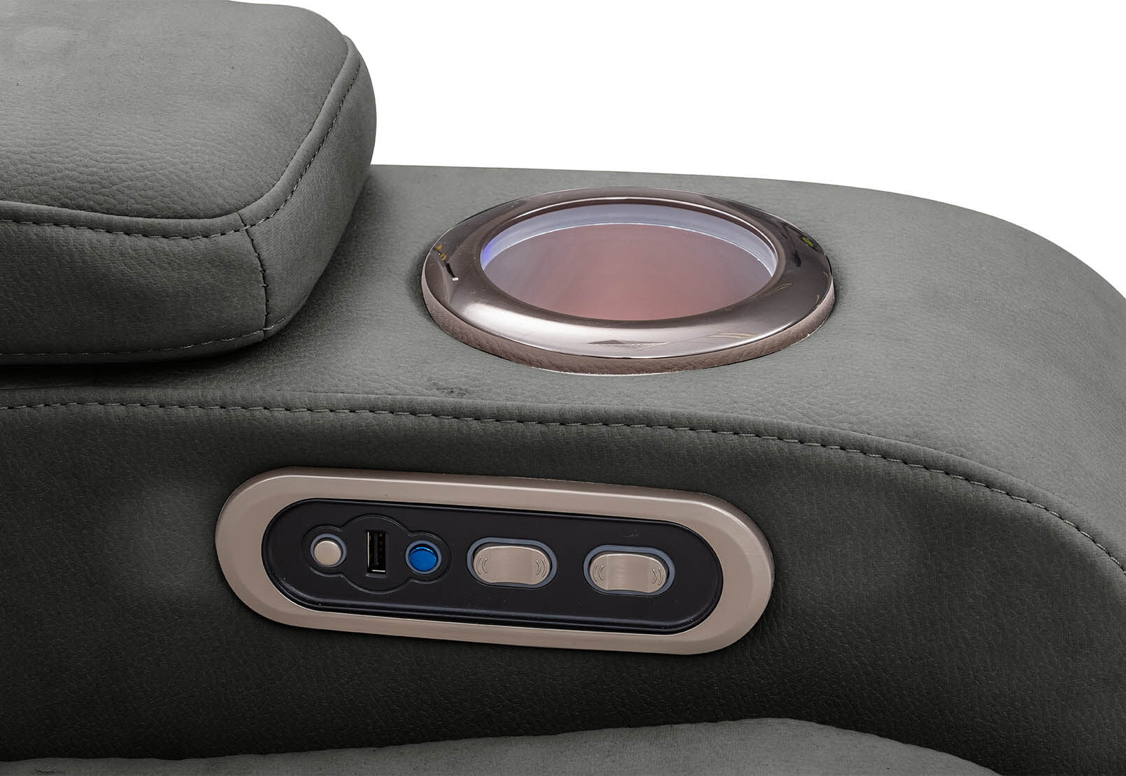 SENTINAL MK2 FABRIC 2 SEATER CHARCOAL
