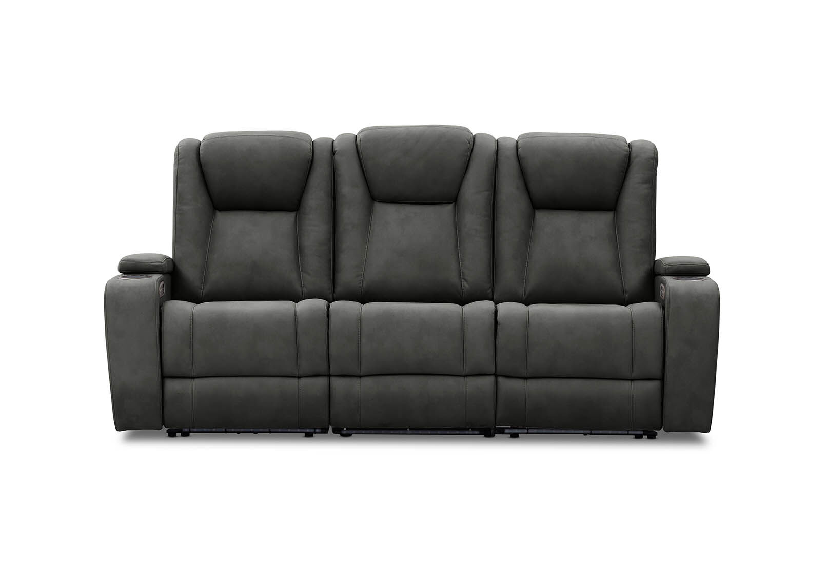 SENTINAL MK2 FABRIC 3 SEATER CHARCOAL