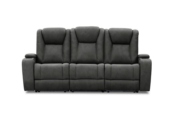 SENTINAL MK2 FABRIC 3 SEATER CHARCOAL