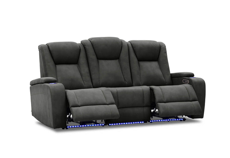 SENTINAL MK2 FABRIC 3 SEATER CHARCOAL