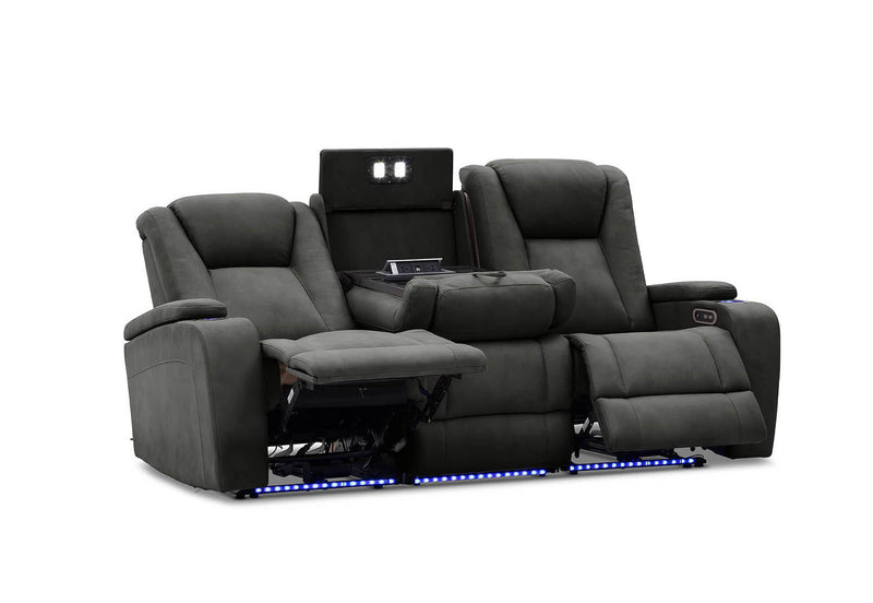 SENTINAL MK2 FABRIC 3 SEATER CHARCOAL