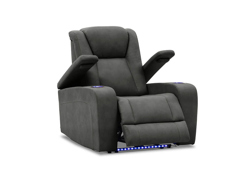 SENTINAL MK2 FABRIC ELECTRIC RECLINER CHARCOAL