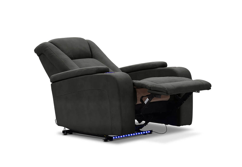 SENTINAL MK2 FABRIC ELECTRIC RECLINER CHARCOAL