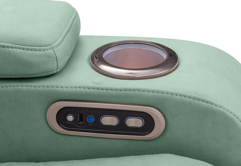 SENTINAL MK2 FABRIC 3 SEATER GREEN